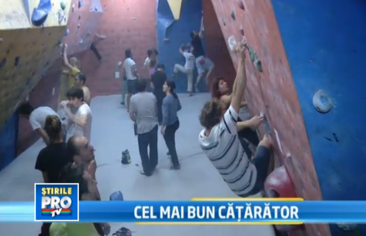 Boulderingul prinde din ce in ce mai mult teren in randul tinerilor