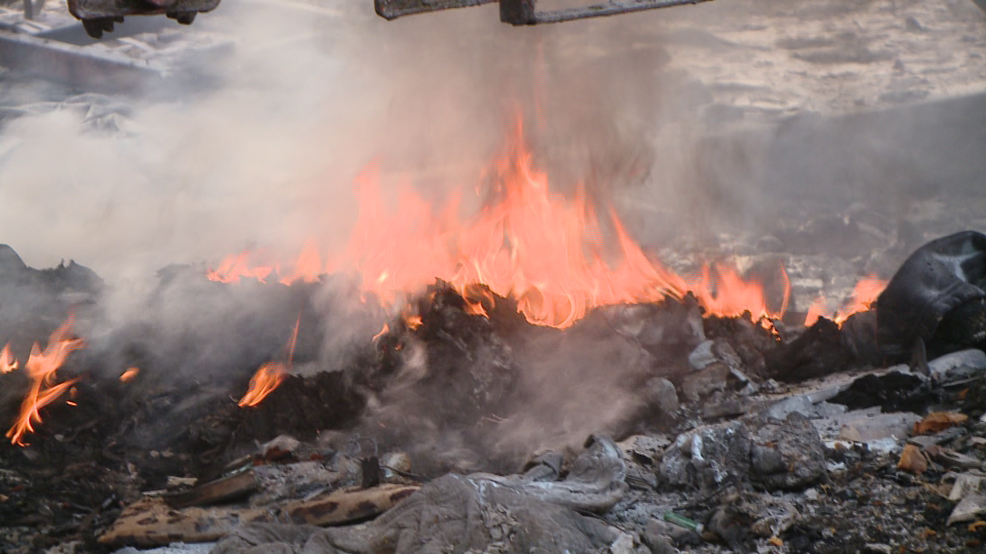 Alerta la Gara de Nord in aceasta dimineata. Un vagon a luat foc din cauza oamenilor strazii
