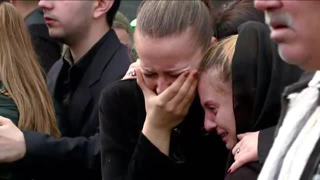Imagini emotionante de la inmormantarea Andreei, fata de 19 ani ucisa pe trecerea de pietoni