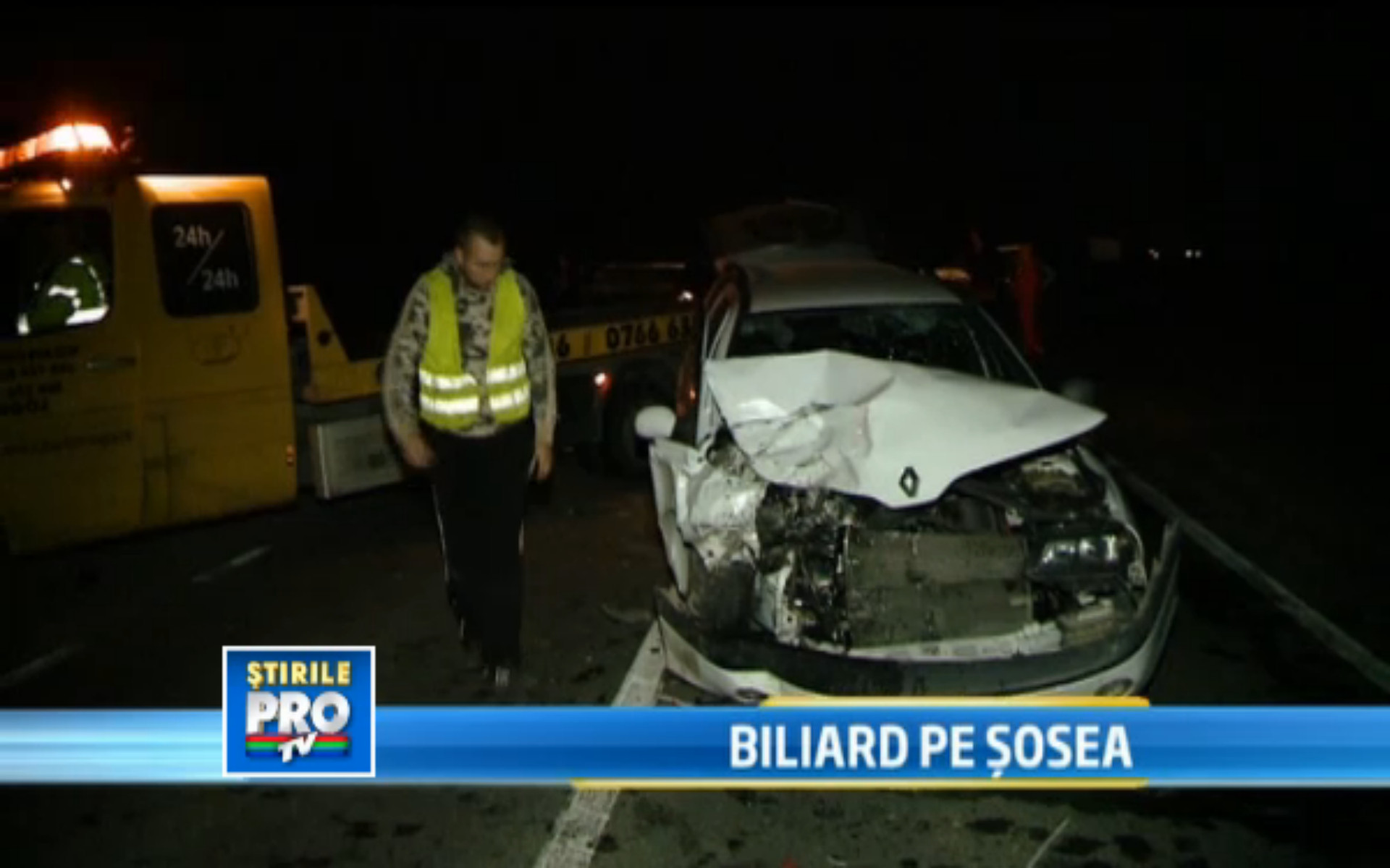 Carambol pe drumul dintre Timisoara si Lugoj. Patru masini s-au ciocnit din cauza unui sofer neatent