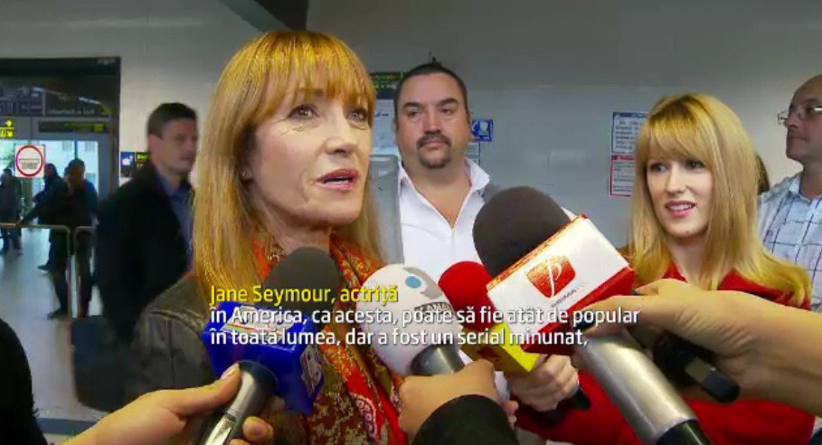 Jane Seymour, actrita din "Dr. Quinn", a sosit in Romania. Ce gafa a facut vedeta in Bucuresti