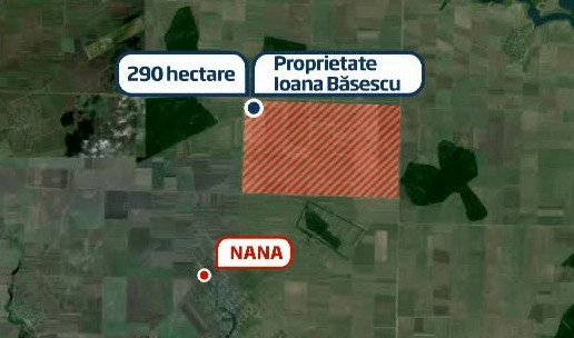 Terenul cumparat de Ioana Basescu in judetul Calarasi este subiect de ancheta in Parlament