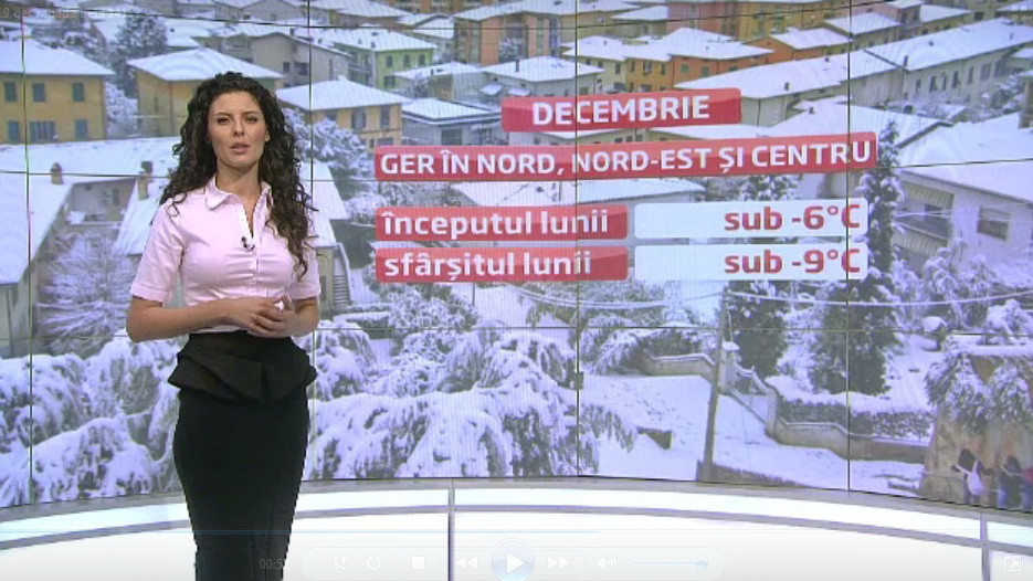 Prognoza meteo pe urmatoarele trei luni. Cand va cadea prima ninsoare puternica in Romania