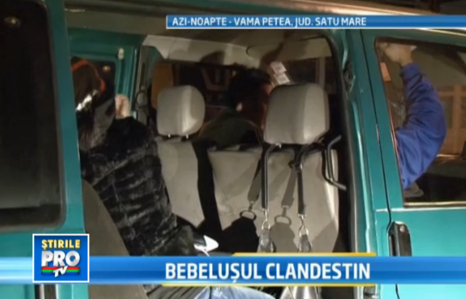 Bebelus clandestin. O femeie a incercat sa treaca granita cu copilul ei ascuns intr-o patura