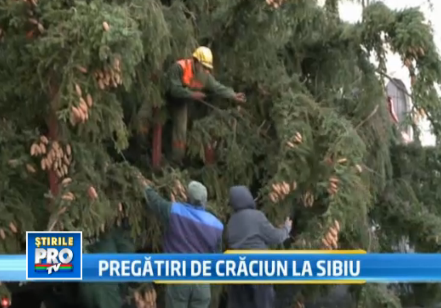 La Sibiu a inceput numaratoarea inversa pana la sarbatorile de iarna
