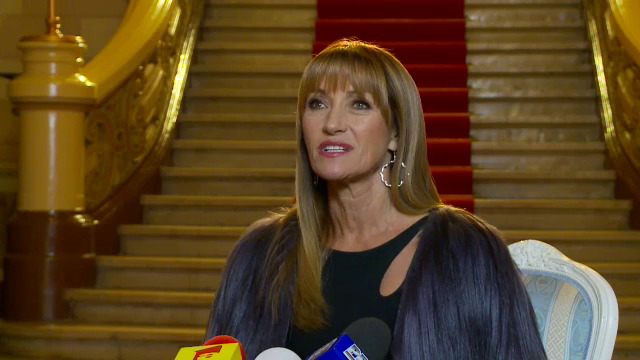 "Sunt impresionata de Romania si de oamenii de aici." Cum a trait Jane Seymour primele zile in tara