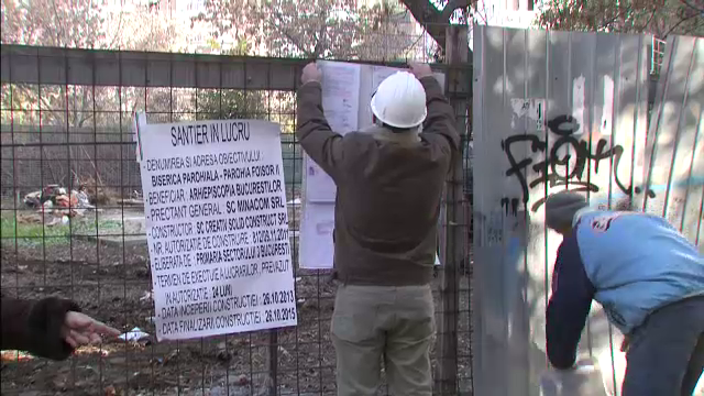 Scandal cu preoti si politisti in Capitala, dupa ce constructia unei biserici va distruge un parc