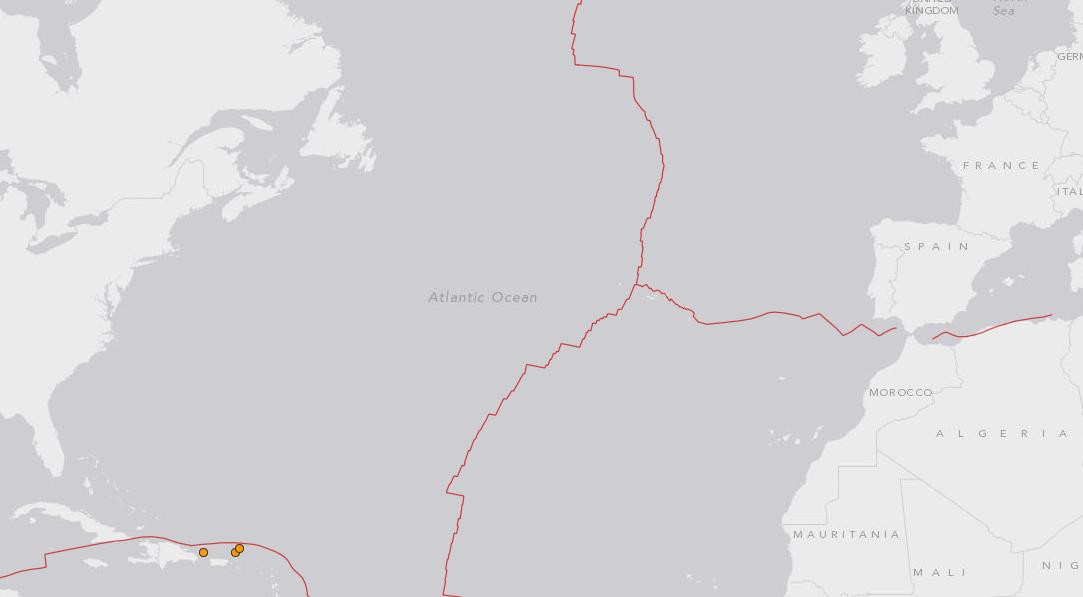 Cutremur de 7,8 grade in sudul Oceanului Atlantic. Alerta de tsunami nu a fost declansata