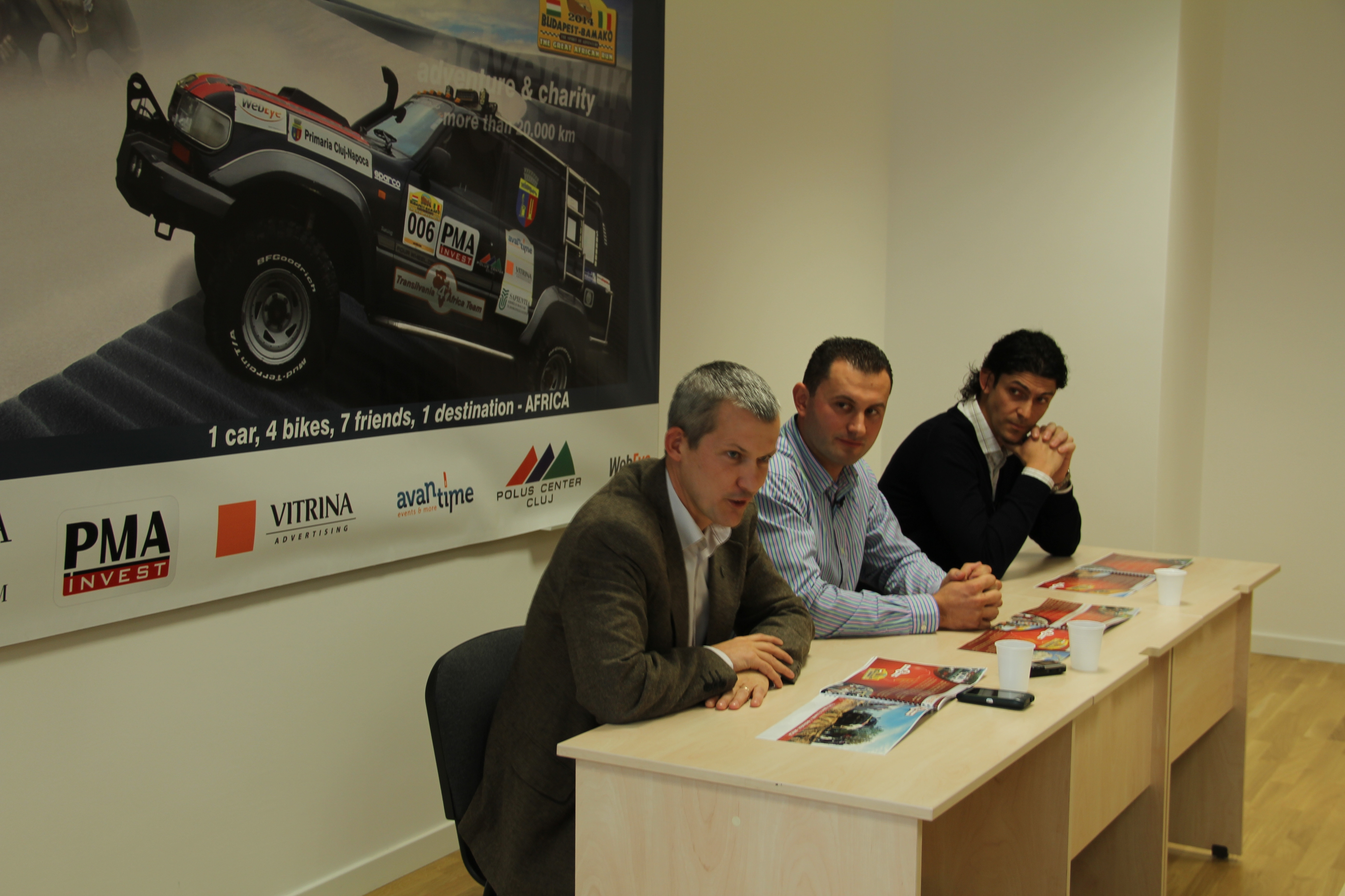 Sapte ardeleni vor merge intr-un raliu caritabil in Africa