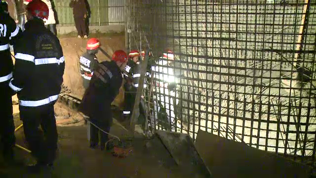 Un barbat a murit pe un santier din Capitala dupa ce a cazut in betonul proaspat turnat