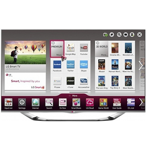 TV Led LG Cinema 3D 42LA691S, 106 cm