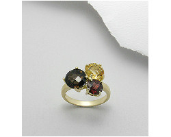 Inel din argint placat cu aur