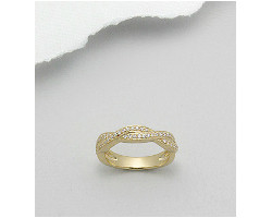 Inel din argint placat cu aur