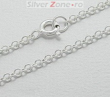 Lant cu zale rotunde din argint