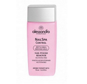 Alessandro Nail Polish Remover - Dizolvant pentru unghii casante si exfoliante - 120 ml