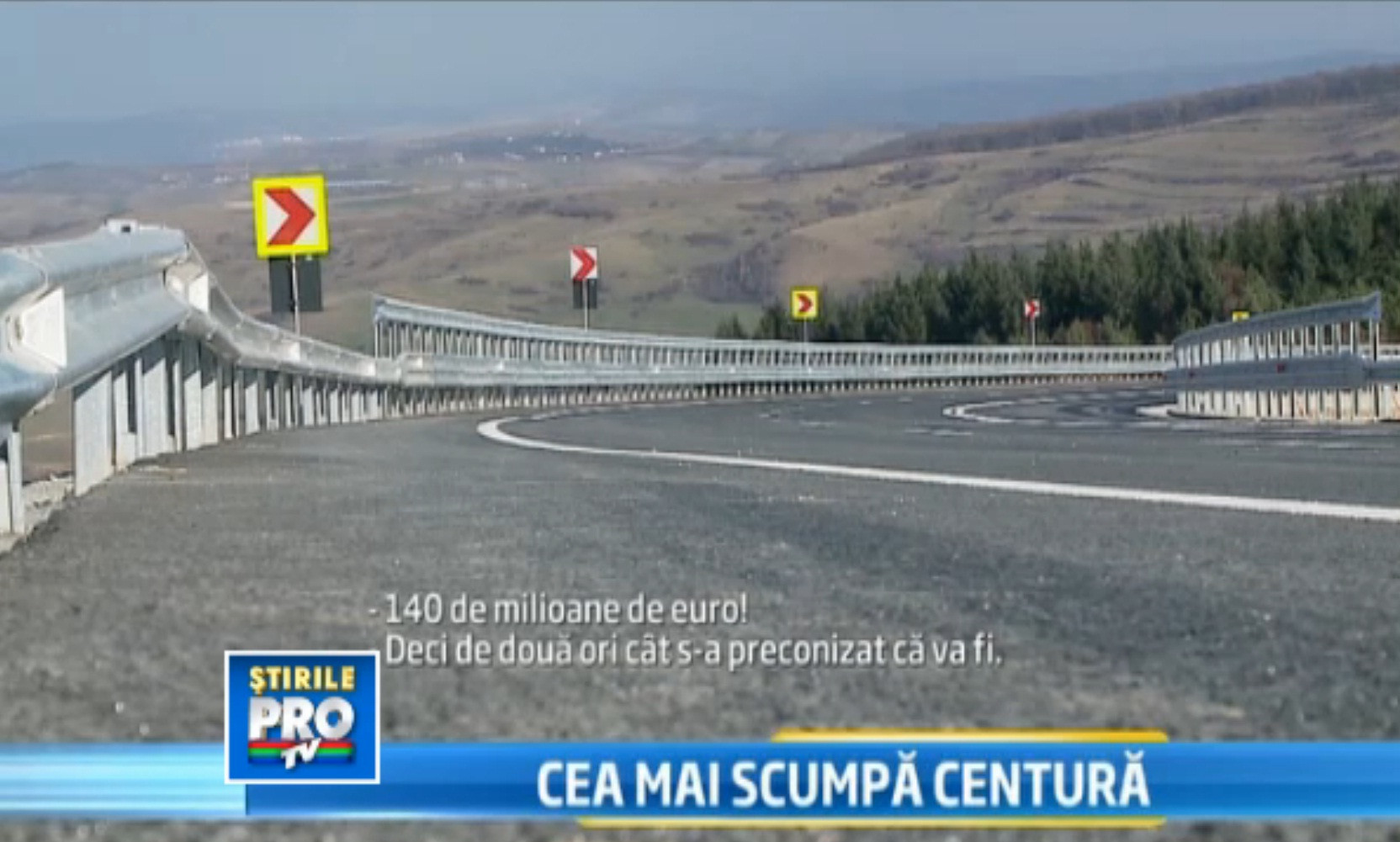 Soseaua de centura a Clujului, numita centura de diamant a fost deschisa ieri circulatiei