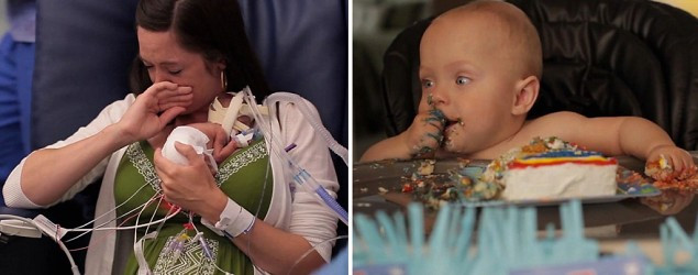 Filmul emotionant cu primul an din viata unui mic supravietuitor