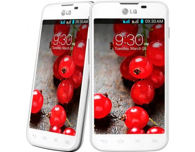 LG Dual SIM P715 Optimus L7 II White