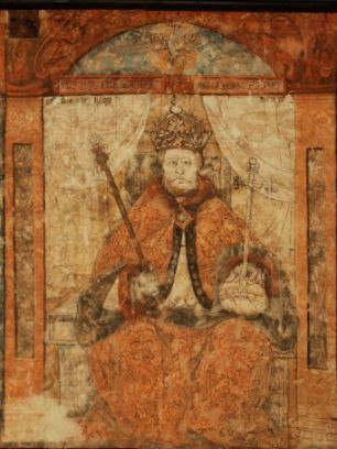 Un cuplu din Anglia sustine ca a descoperit chipul Satanei intr-o pictura cu Henry al VIII-lea