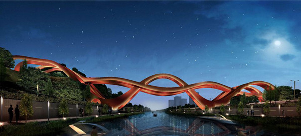 Cum va arata podul innodat din China: FOTO