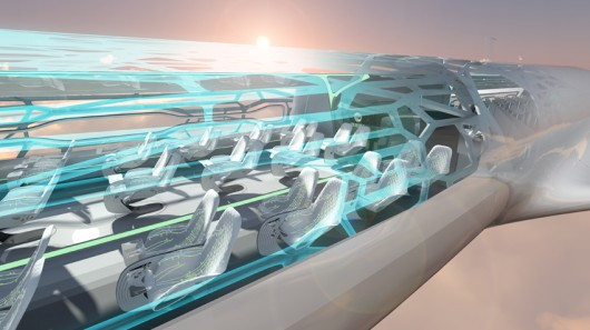 The Future by Airbus - Concept plane cabin