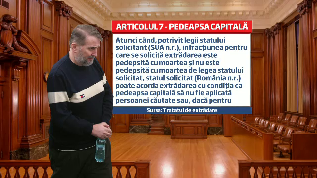 Romanul care si-a ucis familia in Texas va fi extradat. Actul care garanteaza ca nu va fi executat