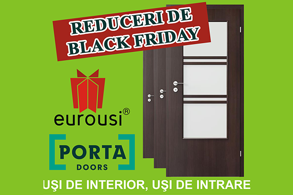 (P) Te pregatesti pentru BLACK FRIDAY? La EUROUSI ai reduceri suplimentare