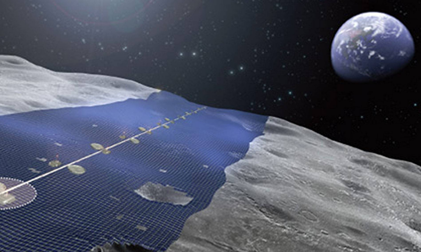 O statie solara care sa redirectioneze energie pe Pamant. Cum vor japonezii sa transforme Luna