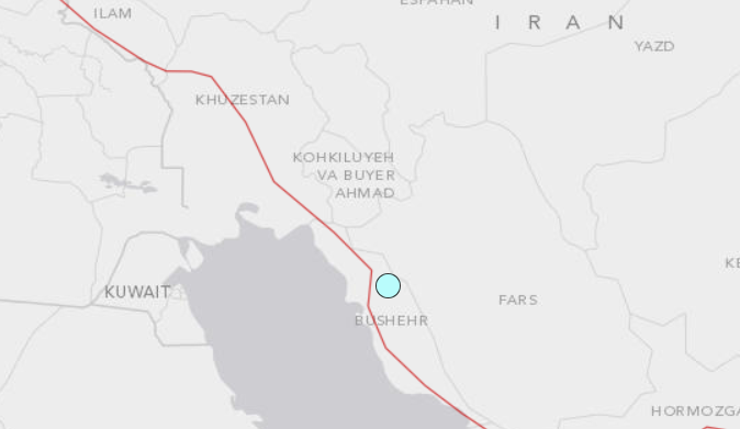 Un cutremur cu magnitudinea 5,7 a avut loc in Iran. Bilantul victimelor: 7 morti si 30 de raniti