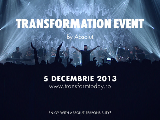 TRANSFORM TODAY by ABSOLUT. Descopera povestea celor patru artisti neconventionali