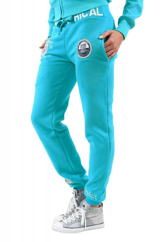 Pantaloni Sport Geographical Norway Turcoaz WJ535F