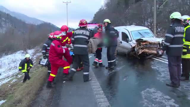 Doi oameni grav raniti in locul in care Serban Huidu a produs accidentul mortal, acum 3 ani