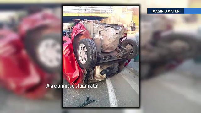 Prejudiciu de 50.000 de euro. Cum a reusit un sofer de TIR sa distruga cinci masini noi