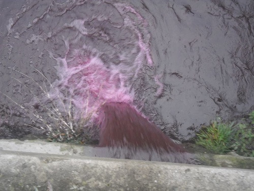 Un rau din Slovacia a ajuns peste noapte "rosu ca sangele", panicand satenii