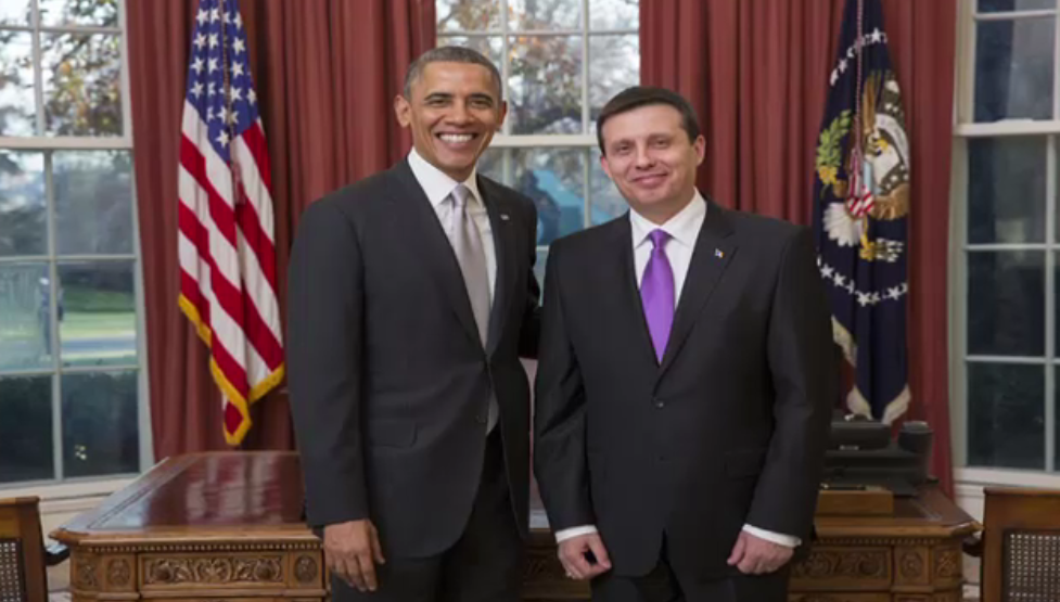 Noul ambasador al Romaniei in SUA, Iulian Buga, s-a intalnit cu presedintele Barack Obama