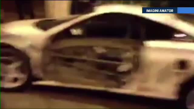 Mai multe masini de lux, spulberate de un notar de 29 de ani. Martorii spun ca mirosea a alcool