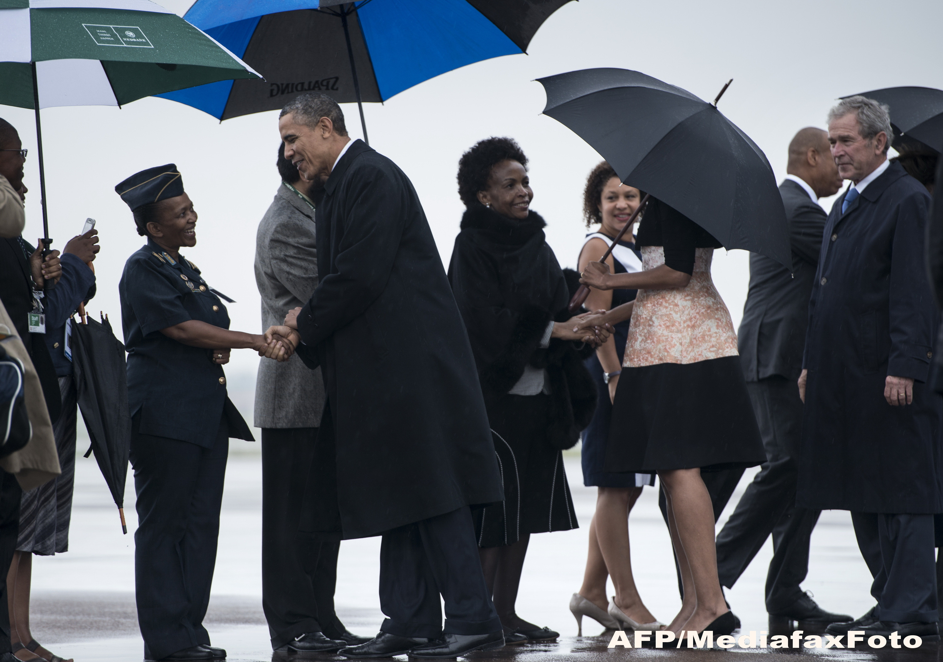 Ceremonie pentru Nelson Mandela