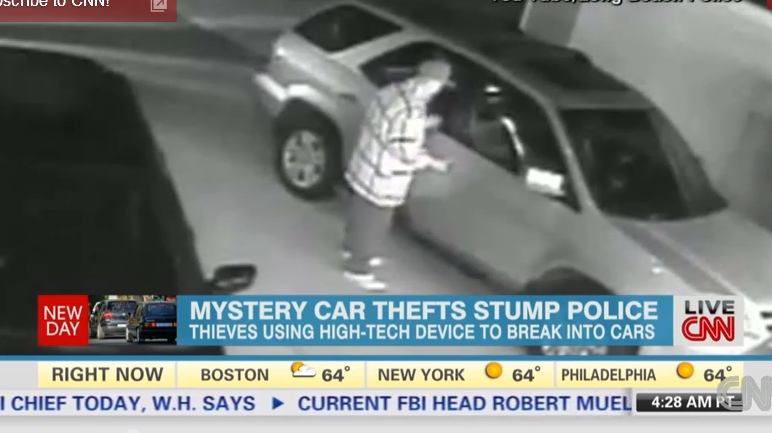 Masini de ultima generatie, descuiate fara sa fie atinse de hotii high-tech. Cum au procedat