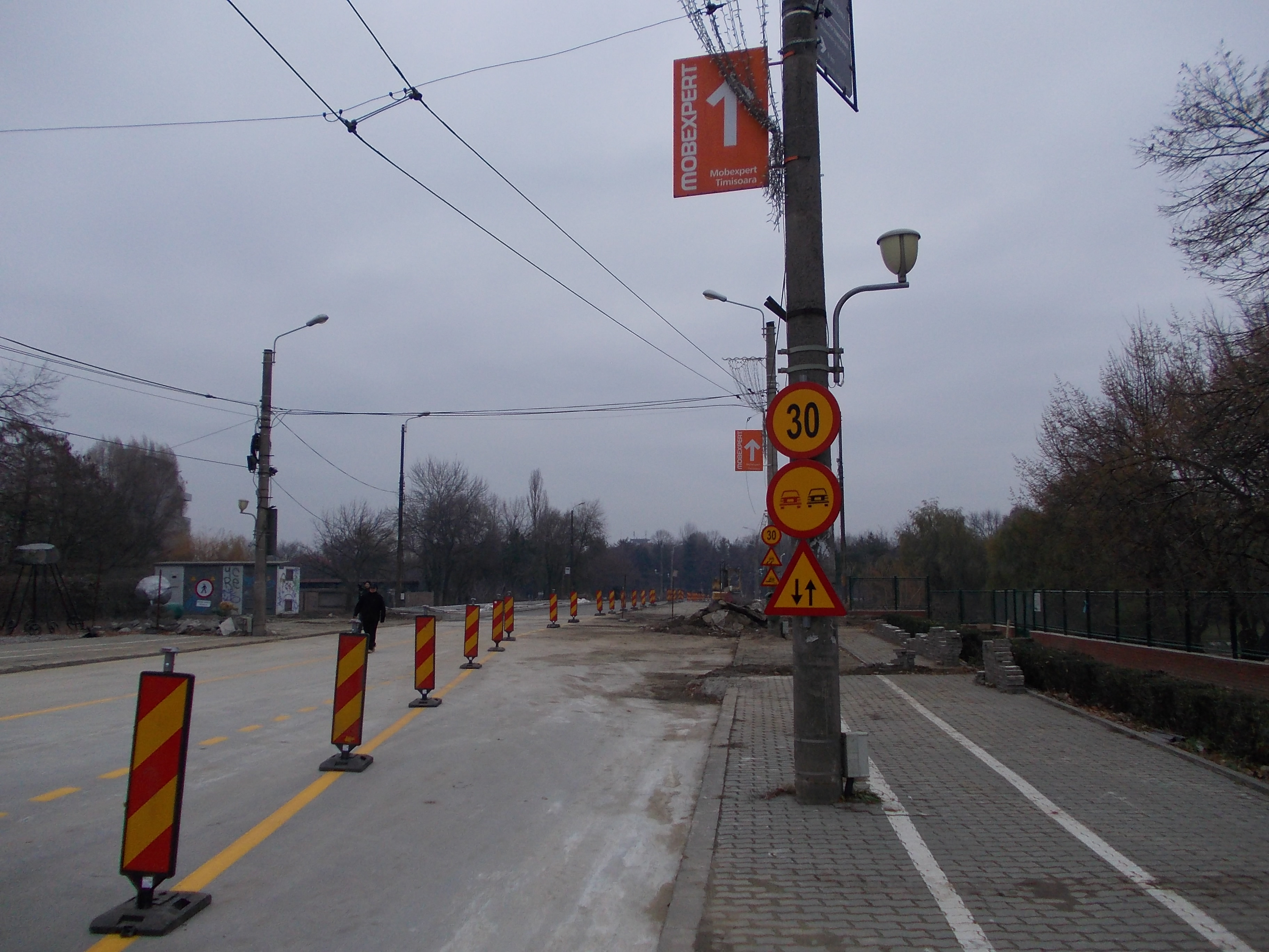 S-a deschis, partial, traficul peste podul Michelangelo. Cum se circula pe ruta temporara