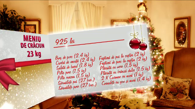 Nu trebuie sa mai stati zile intregi in bucatarie. Cat va costa masa de Craciun adusa direct acasa