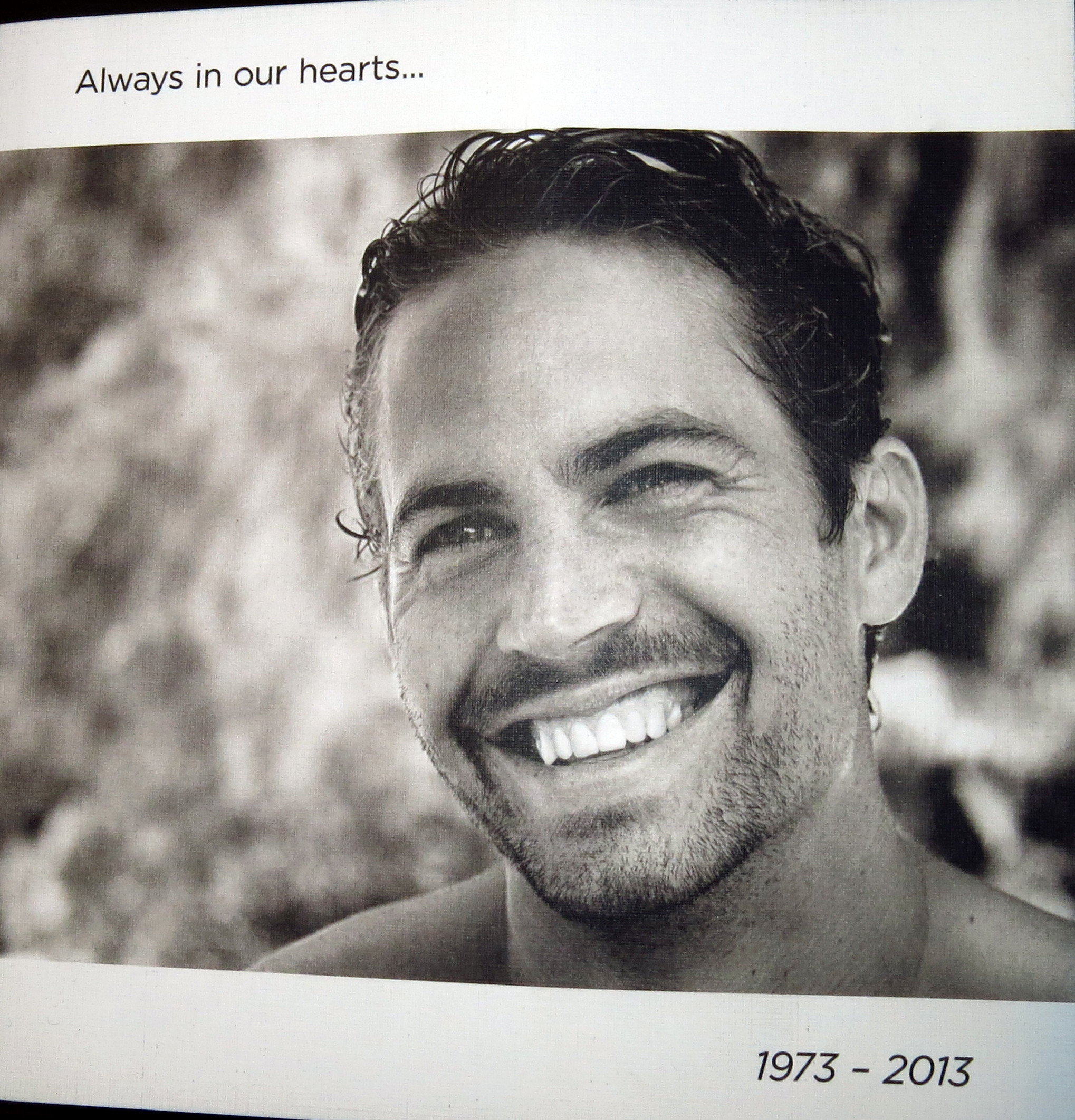 Ipostaza in care a fost surprinsa fiica lui Paul Walker la cateva saptamani dupa moartea actorului