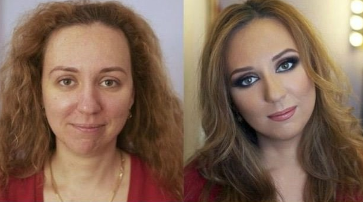 "Nici iubitul nu m-a recunoscut!" O americanca a aratat adevarata putere a machiajului