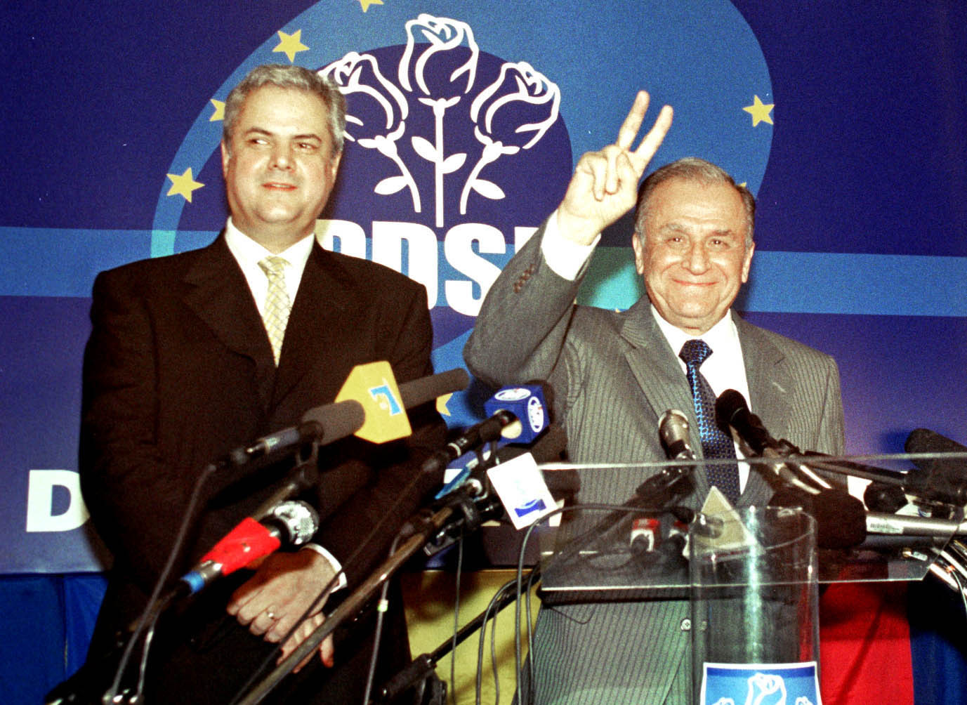 Alegeri 2000 Iliescu Nastase