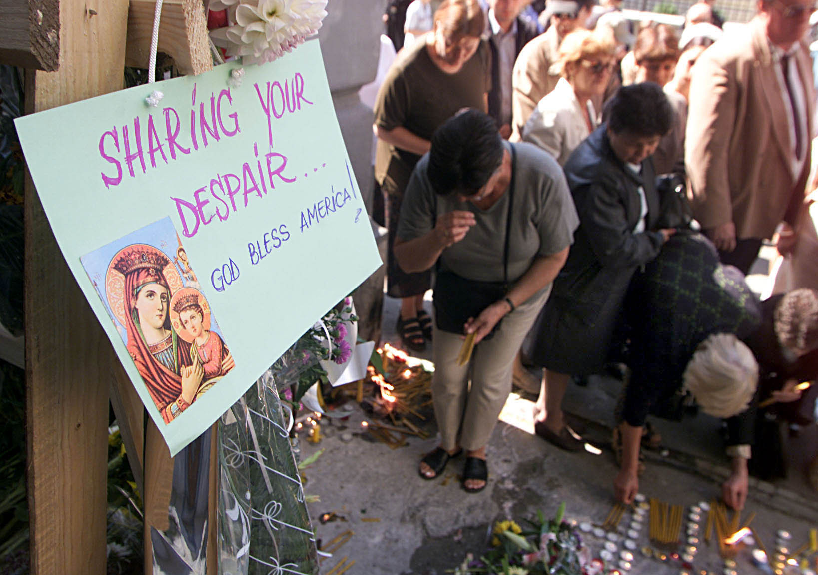 romani doliu 11 septembrie 2001