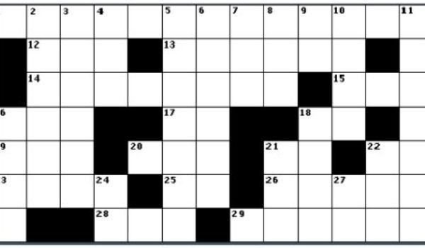 Cuvintele incrucisate implinesc, in decembrie, 100 de ani de existenta