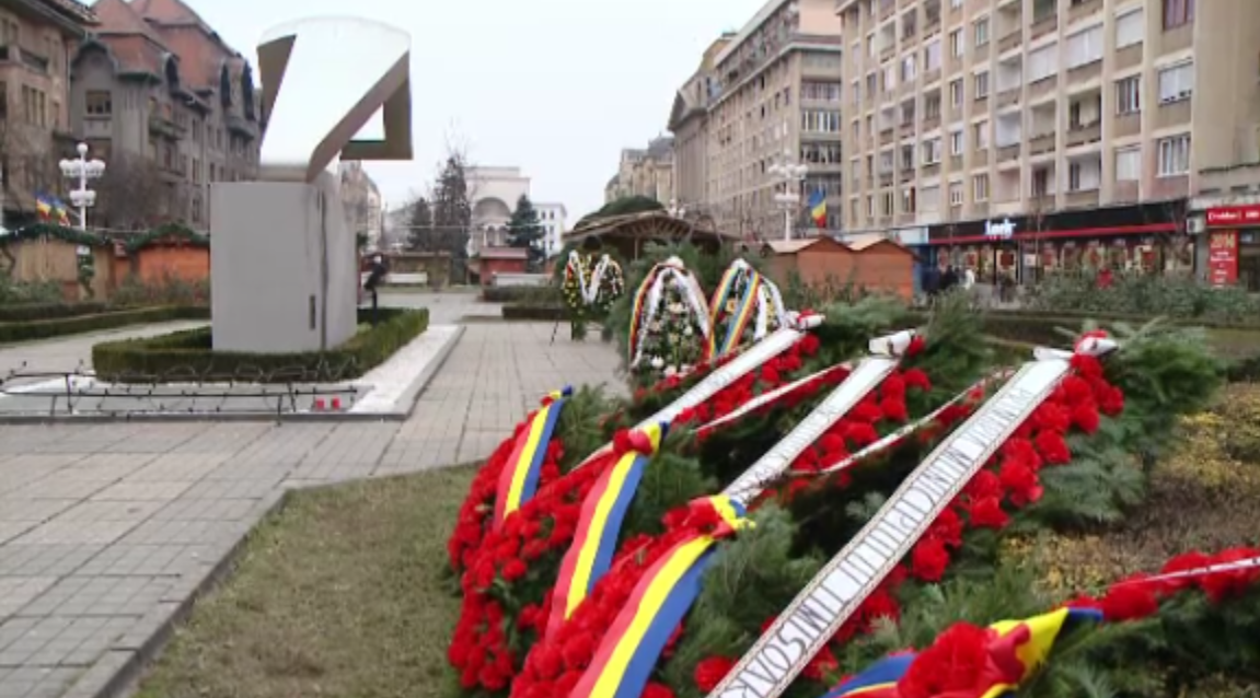 Zi de doliu in Timisoara, la 24 de ani de la manifestarile care au dat nastere Revolutiei din 1989