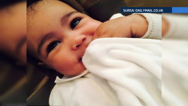 Imaginea controversata cu fetita lui Kim Kardashian. Ce i-ar fi facut vedeta