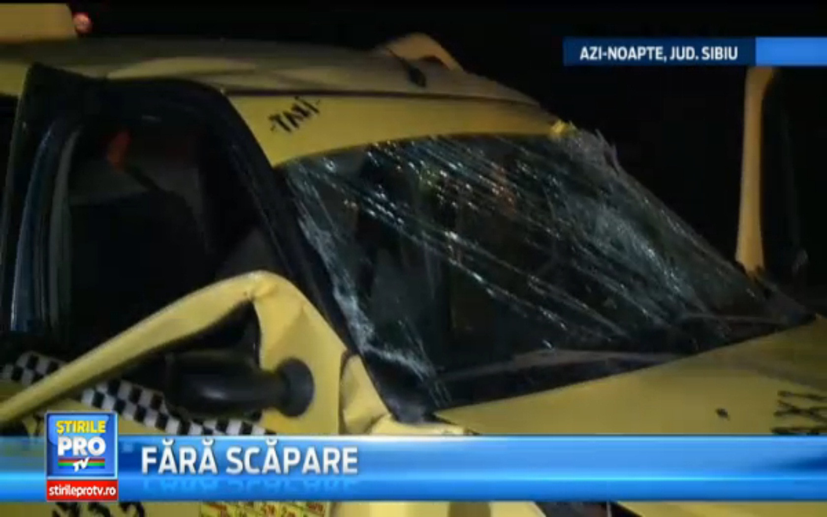 Tragedie azi-noapte, pe soseaua care leaga Sibiul de Cisnadie