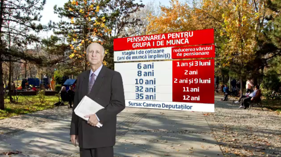 Circa 60.000 de romani ar putea iesi mai devreme la pensie, in urma unei decizii a deputatilor