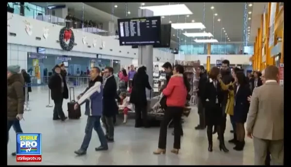 1.000.000 de pasageri au zburat de pe Aeroportul International Avram Iancu din Cluj in 2013